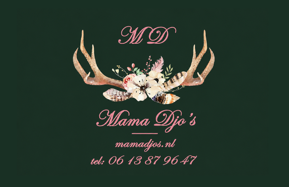visite kaartje mama djo's